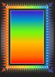 Rainbow frame.