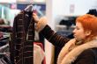 woman in Clothes shop