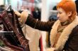 woman in Clothes shop