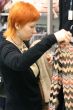 woman in Clothes shop