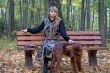 on the bench