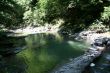 lake on mountain river