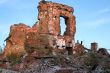 destroyed building