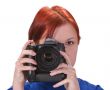 Teen girl photographer