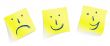 emotional faces   /  smiles / yellow pages
