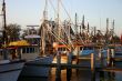 Trawlers At Sunset