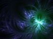 Feathered Corner Abstract Background