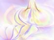 Ribbons of Pastels Abstract Background