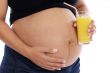 Woman with juice