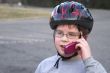 Boy Talking on a Cell Phone