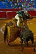 Picador Lancing a Bull