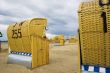 Beach wicker chairs in Germany