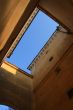 The sky between walls.