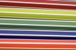 colored markers extreem close up