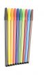 markers on white background