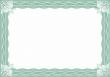 guilloche border for diploma or certificate