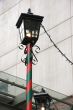 Christmas lamp-pole