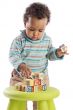 Girl playing with small pieces