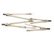 compasses on white
