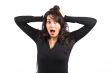 Angered young woman