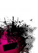 ink splat red