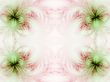 Textured Corners Border Abstract Background