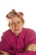 elderly housewife
