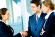 Business handshake