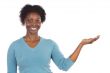 Woman smiling