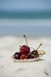 Summer fruits at the beach