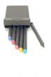colored soft-tip pen in box