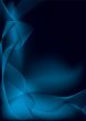 electric blue flow stroke