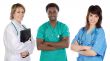 Team of young doctors