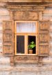 Window with the flower