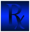 Blue Rx symbol