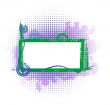 Violet industrial frame
