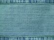 Background a material of jeans of dark blue color