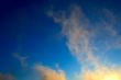 blue sky and clouds