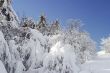 snow and sky