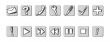 Set of vector icons 1