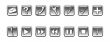 Set of vector icons 2