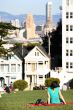 Alamo park in San Francisco