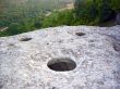 Stone with holes