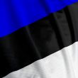 Estonian Flag Closeup