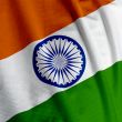 Indian Flag Closeup