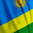 Rwandan Flag Closeup