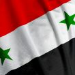 Syrian Flag Closeup