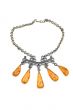 beads with amber