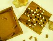 Wooden game a puzzle - entertainment at a leisure