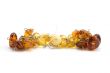 ear ring with amber